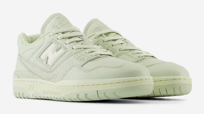 New Balance 550 Shoes in Deep Lichen Green New Balance 550 Shoes in Deep Lichen Green
