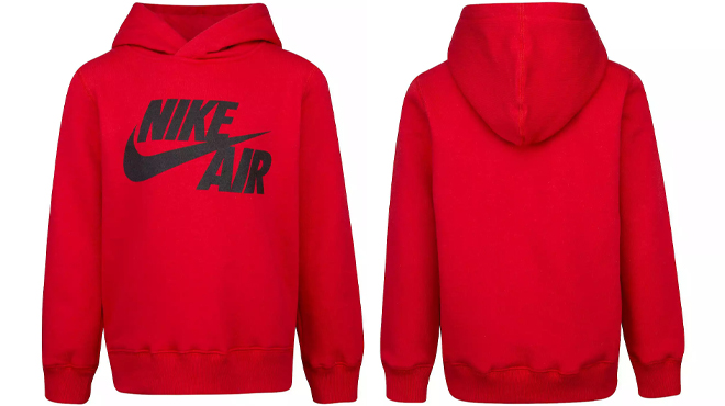 Nike Air Stacked Logo Pullover Hoodie Nike Air Stacked Logo Pullover Hoodie