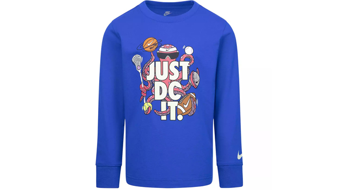 Nike Boys Octopus Multi sport Long Sleeve T Shirt Nike Boys Octopus Multi sport Long Sleeve T Shirt