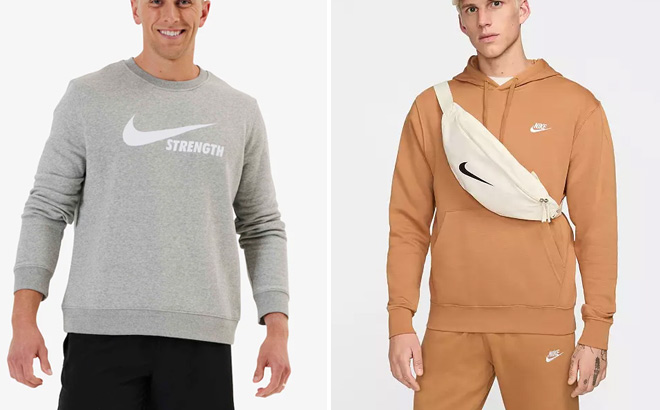 Nike Mens Strength Crewneck Sweatshirt Nike Mens Strength Crewneck Sweatshirt