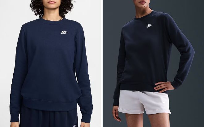 Nike Sportswear Club Fleece Womens Crew Neck Sweatshirt