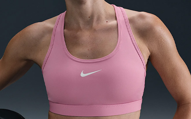 Nike Swoosh Medium Support Womens Padded Sports Bra