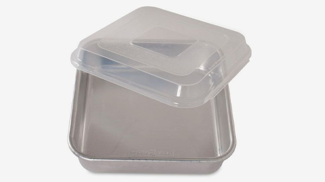Nordic Ware Square Cake Pan with Lid