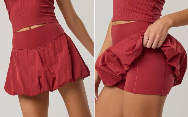 OFFLINE By Aerie Real Me Bubble Skort
