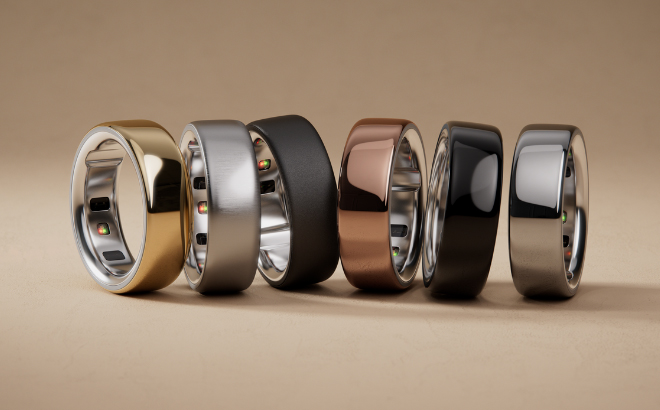 Oura Ring 4 Titanium Smart Rings in Various Colors Oura Ring 4 Titanium Smart Rings in Various Colors