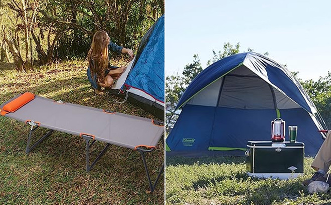 PORTAL Adjustable Portable Camping Cot PORTAL Adjustable Portable Camping Cot