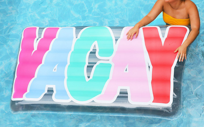 Packed Party Take A Vacay Inflatable Lounger