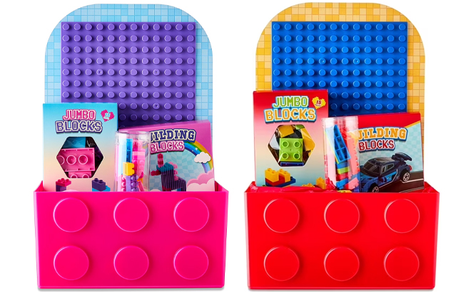 Prefilled Building Blocks Themed Easter Bucket Prefilled Building Blocks Themed Easter Bucket