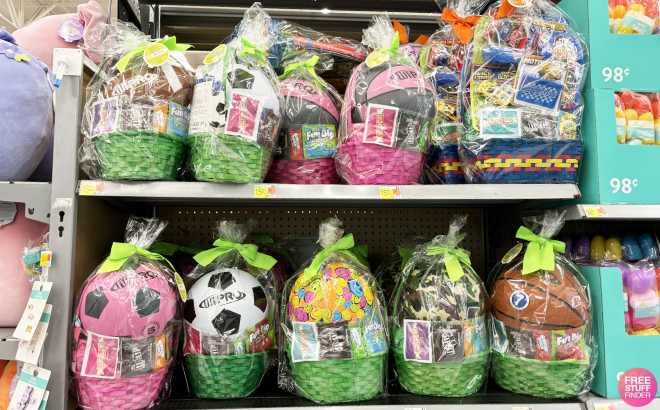 Prefilled Easter Baskets Overview at Walmart