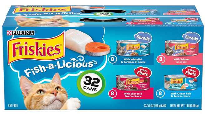 Purina Friskies Wet Cat Food 32 Pack