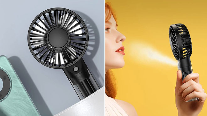 Rechargeable Handheld Cooling Fan Rechargeable Handheld Cooling Fan