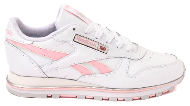 Reebok Classic Leather Clip Womens Athletic Shoes