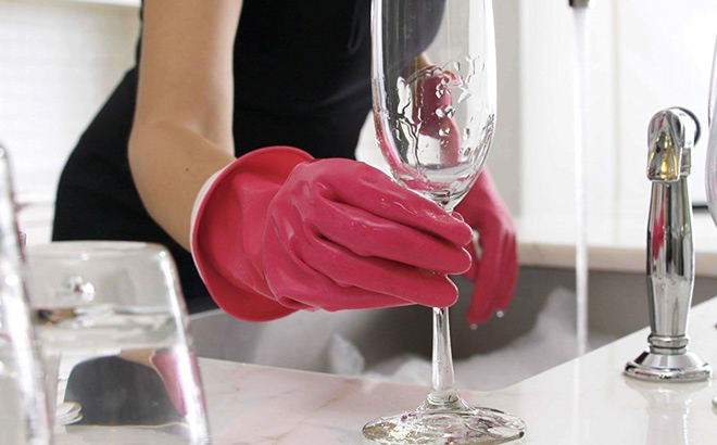 Reusable Household Cleaning Gloves Reusable Household Cleaning Gloves