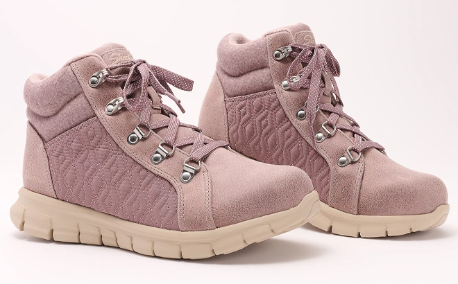 Skechers Synergy Water Repellent Quilt Hiker Boots