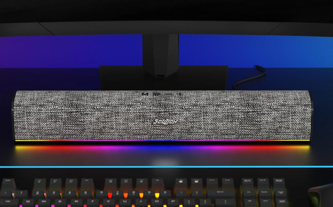 Sound Bar with LED Lights Sound Bar with LED Lights