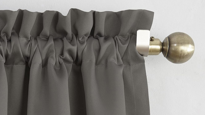 Sun Zero Energy Efficient Rod Pocket Blackout Curtain