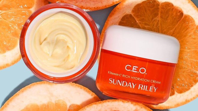 Sunday Riley CEO Vitamin C Rich Hydration Cream Face Moisturizer Sunday Riley CEO Vitamin C Rich Hydration Cream Face Moisturizer