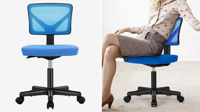 Sweetcrispy Office Chair in Blue Color