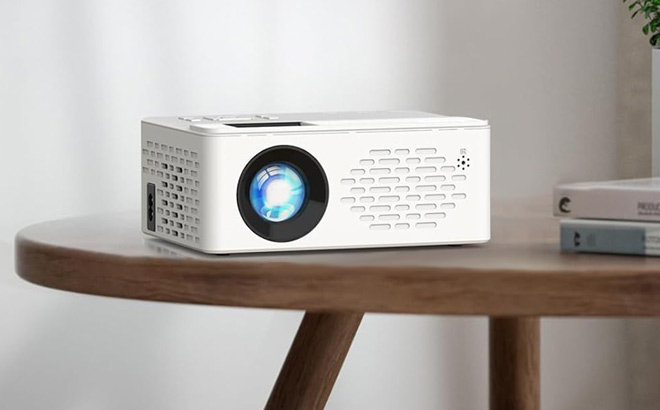 TMY Mini Projector on the Table TMY Mini Projector on the Table