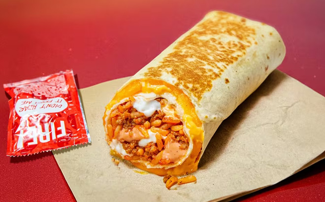 Taco Bell Volcano Quesarito Taco Bell Volcano Quesarito