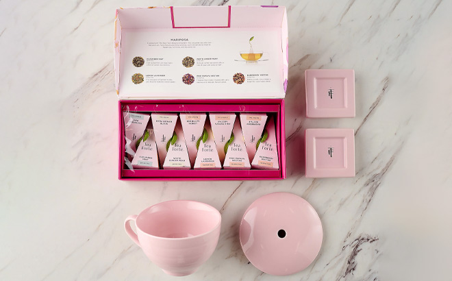 Tea Forte Mariposa Pyramid Tea Infusers Set