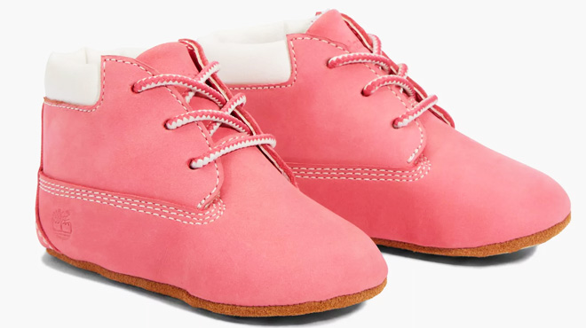Timberland Infant Crib Boots with Hat Set