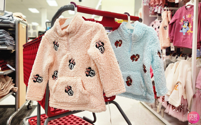 Toddler Girls Disney The Little Mermaid Ariel Fleece Pullover Sweatshirt