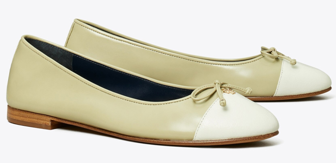 Tory Burch Cap Toe Ballet Shoes Tory Burch Cap Toe Ballet Shoes