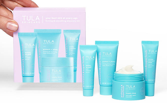 Tula Your Best Skin at Every Age 4 Piece Skincare Kit Tula Your Best Skin at Every Age 4 Piece Skincare Kit