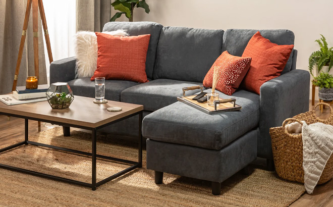 Upholstered Sectional Sofa Couch with Chaise Lounge Upholstered Sectional Sofa Couch with Chaise Lounge