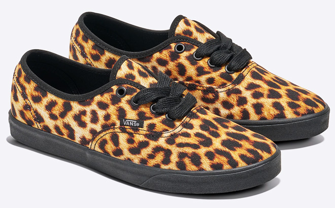 VANS Authentic Lowpro Leopard Shoes