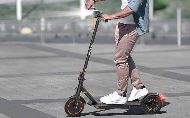 VOLPAM Electric Scooter in Use