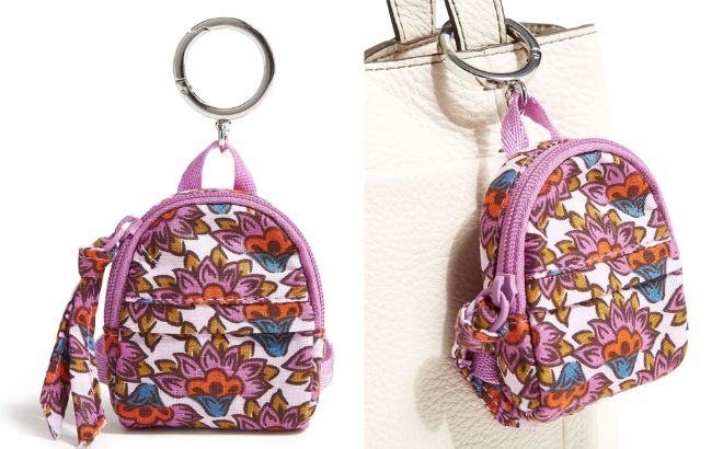 Vera Bradley Outlet Essential Backpack Bag Charm