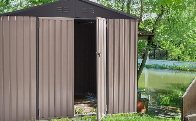 Weather Proof Outdoor Metal Storage Shed