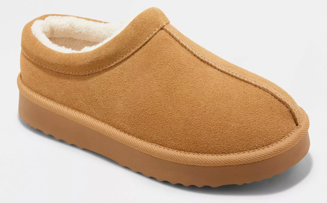 Womens Kaya Genuine Suede Clog Slippers Auden