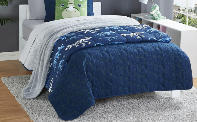 Your Zone 2 Piece Kids Reversible Microfiber Quilt Set Your Zone 2 Piece Kids Reversible Microfiber Quilt Set