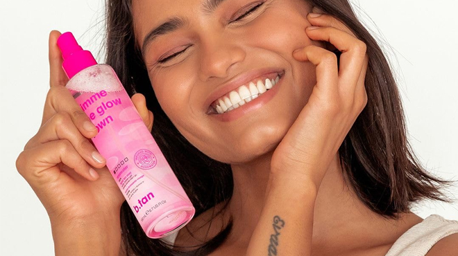 b tan Clear Face Tan Mist