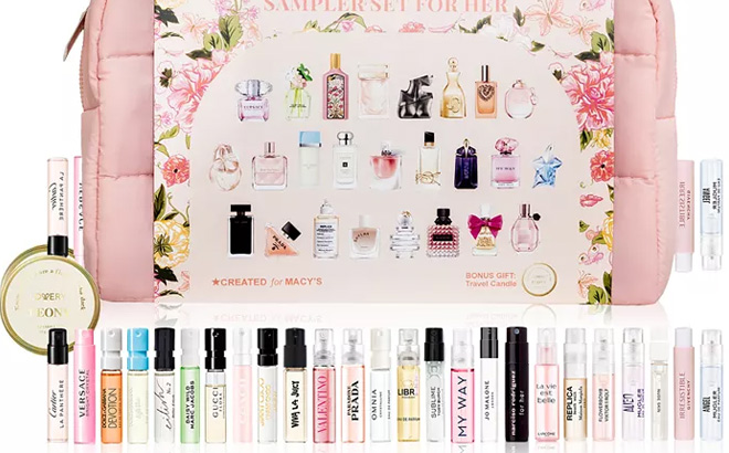 26 Piece Fragrance Sampler Set For Her