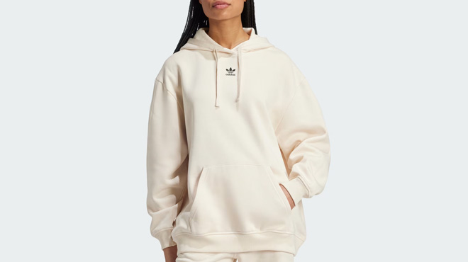 Adidas Originals Women's Essentials Oversized Fleece Hoodie