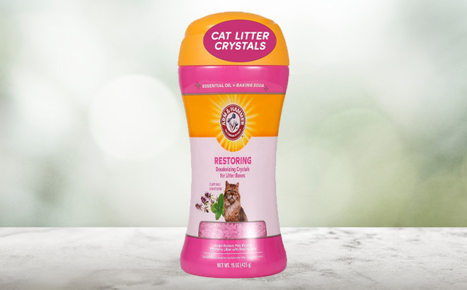 Arm Hammer Restoring Cat Litter Box Deodorizing Crystals