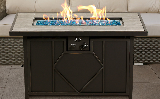 Bali Outdoors Fire Pit Table