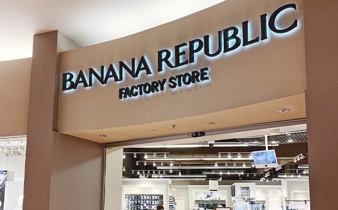 Banana Republic Factory Storefront