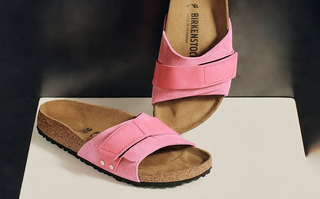 Birkenstock Womens Oita Sandals in Candy Pink