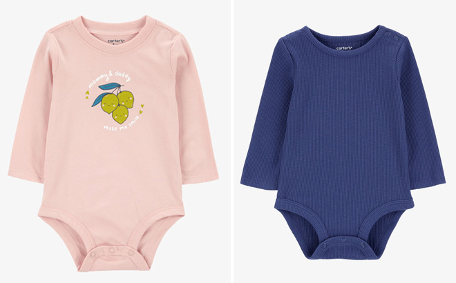 Carters Baby Bodysuits in Two Colors