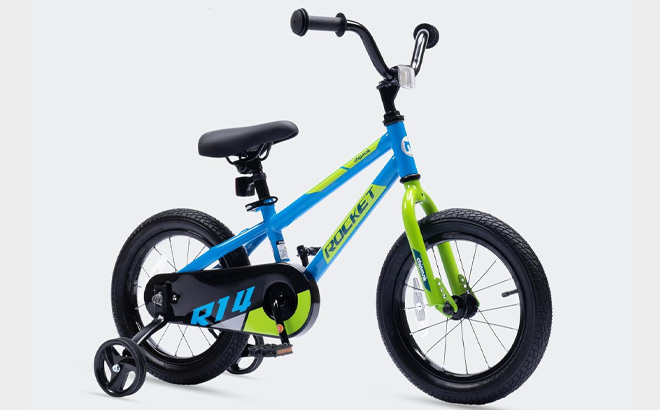 Chipmunk Kids Bike 14 Inch Wheel Bicycle in Rocket Blue Color