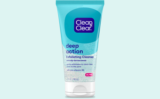 Clean Clear Deep Action Exfoliating Cleanser