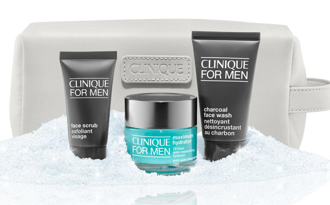 Clinique Great Skin Mens Skincare Set