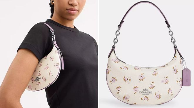 Coach Outlet Mini Payton Bag With Floral Print