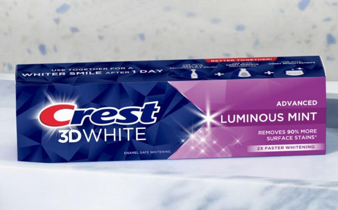 Crest 3D White Advanced Whitening Toothpaste