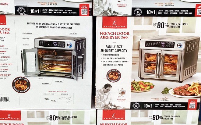 Emeril Lagasse 10in1 French Door Air Fryer Emeril Lagasse 10in1 French Door Air Fryer